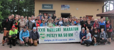 Relacja z 22. Koneckiego Maratonu Pieszego