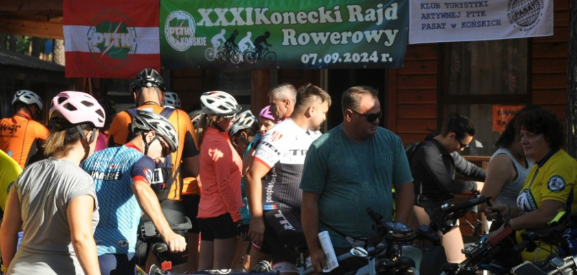 Rajd Rowerowy z dobrą frekwencją