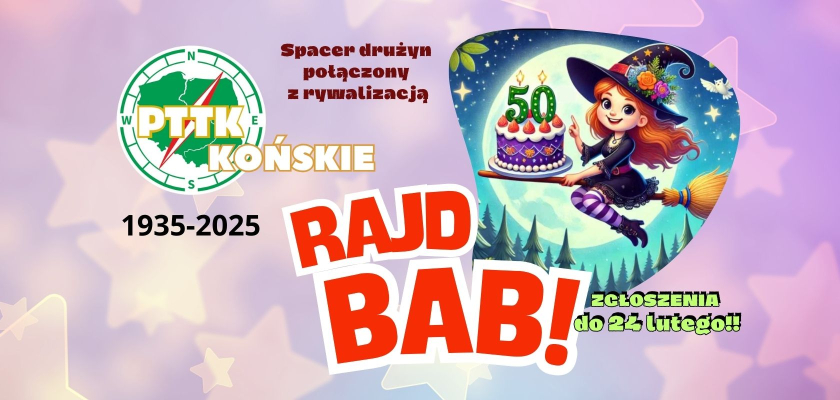 Zapraszamy na Jubileuszowy 50 Rajd Bab